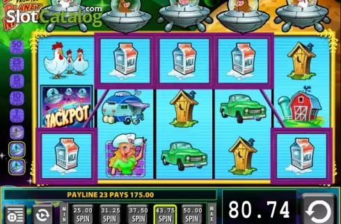 Οθόνη7. Invaders from the Planet Moolah Κουλοχέρης