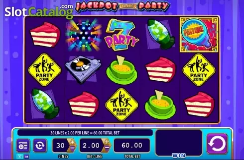 Οθόνη2. Jackpot Block Party Κουλοχέρης 