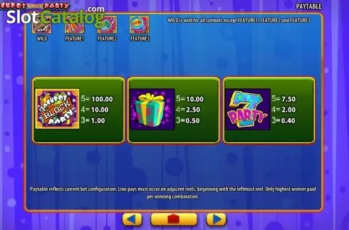 Οθόνη8. Jackpot Block Party Κουλοχέρης 