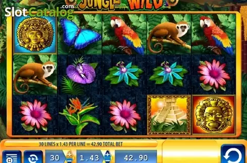 Οθόνη2. Jungle Wild (WMS, Light Wonder) Κουλοχέρης