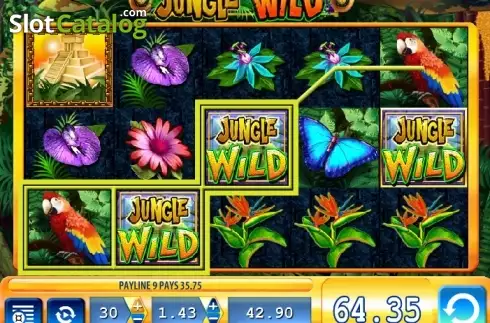 Οθόνη3. Jungle Wild (WMS, Light Wonder) Κουλοχέρης