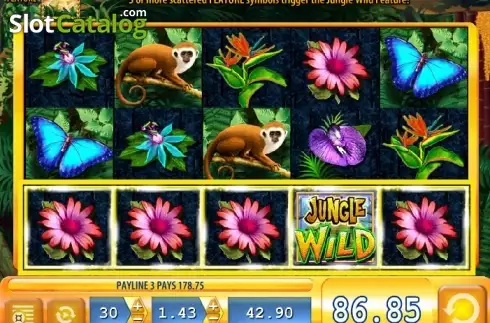 Οθόνη4. Jungle Wild (WMS, Light Wonder) Κουλοχέρης