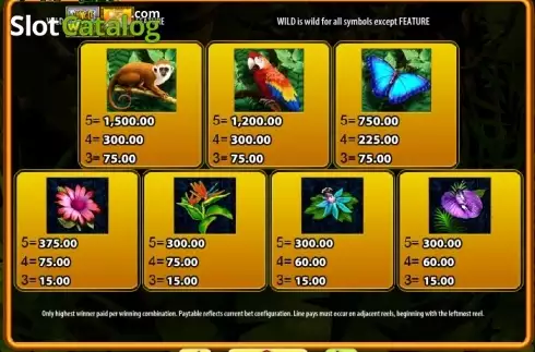 Οθόνη8. Jungle Wild (WMS, Light Wonder) Κουλοχέρης