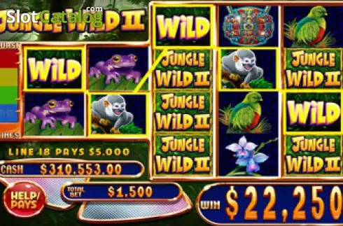 Οθόνη2. Jungle Wild II Κουλοχέρης