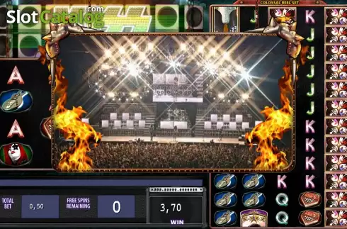 Οθόνη οθόνης μπόνους. KISS: Shout it Out Loud! Κουλοχέρης