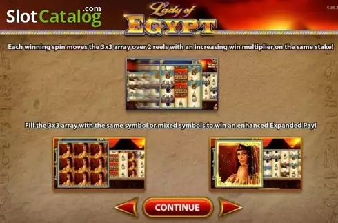 Οθόνη2. Lady of Egypt Κουλοχέρης