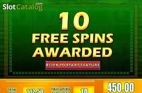 Οθόνη4. Leprechaun's Fortune (WMS) Κουλοχέρης 