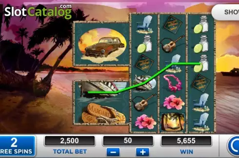 Οθόνη2. Margaritaville Κουλοχέρης 
