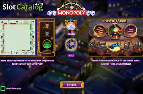 Οθόνη4. MONOPOLY Once Around Deluxe Κουλοχέρης 