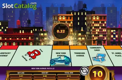 Οθόνη8. MONOPOLY Once Around Deluxe Κουλοχέρης 