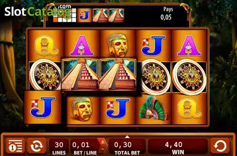 Win screen. Montezuma (WMS) Κουλοχέρης