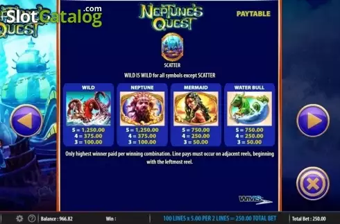 Οθόνη9. Neptune's Quest Κουλοχέρης