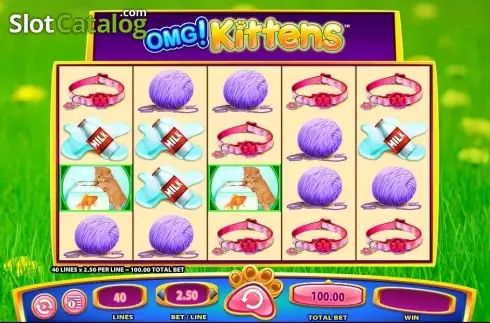Οθόνη2. OMG! Kittens Κουλοχέρης
