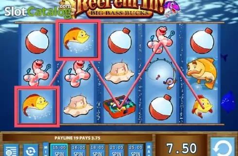 Οθόνη8. Reel 'em In! Big Bass Bucks Κουλοχέρης