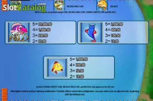 Οθόνη9. Reel 'em In! Big Bass Bucks Κουλοχέρης