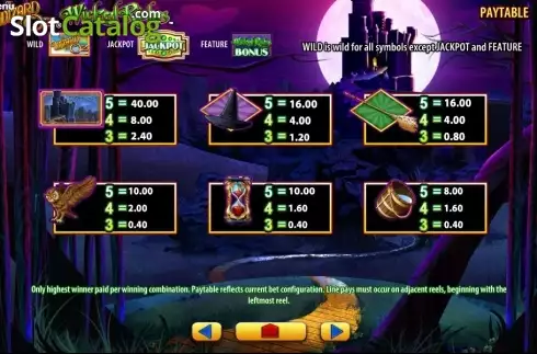 Οθόνη9. THE WIZARD OF OZ Wicked Riches Κουλοχέρης