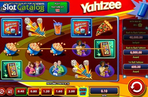 Οθόνη5. YAHTZEE (WMS) Κουλοχέρης
