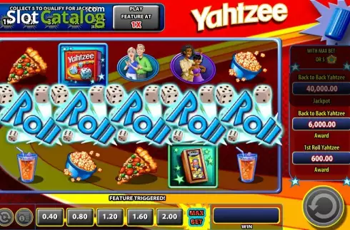 Οθόνη7. YAHTZEE (WMS) Κουλοχέρης