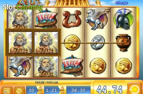 Οθόνη6. Zeus (WMS) Κουλοχέρης