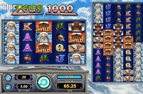 Παιχνίδια με ρόλους. Zeus 1000 (WMS) Κουλοχέρης
