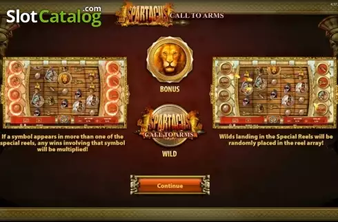 Οθόνη 1. Spartacus Call to Arms Κουλοχέρης 