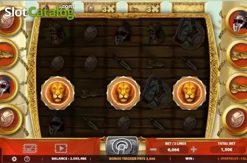 Οθόνη 3. Spartacus Call to Arms Κουλοχέρης 