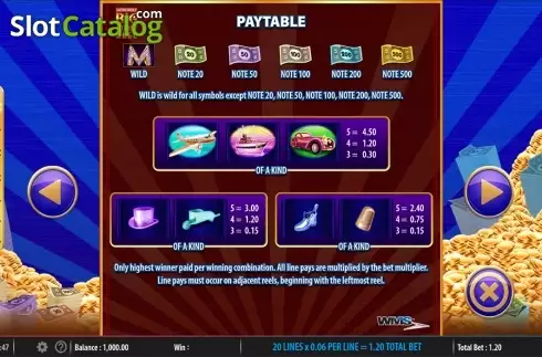 Οθόνη7. Monopoly Big Money Reel Κουλοχέρης 