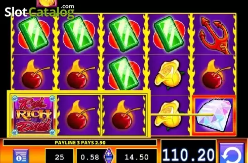 Οθόνη4. Reel Rich Devil Κουλοχέρης