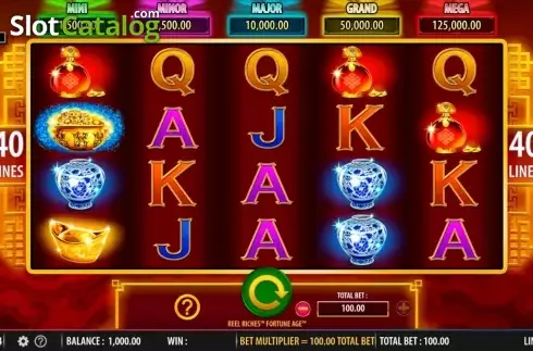 Οθόνη6. Reel Riches Fortune Age Κουλοχέρης