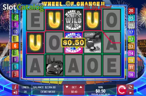 Οθόνη4. Wheel of Chance II The Big Wheel Κουλοχέρης 