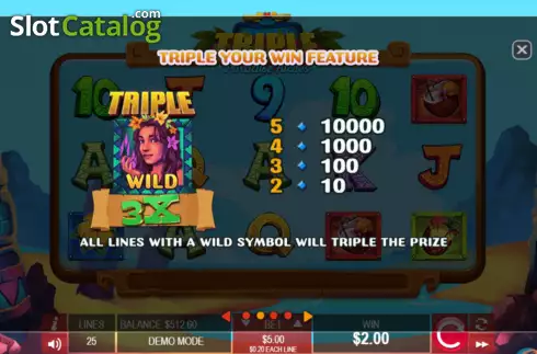 Οθόνη8. Triple Paradise Riches Κουλοχέρης