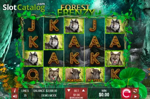 Οθόνη2. Forest Frenzy (Wager Gaming) Κουλοχέρης