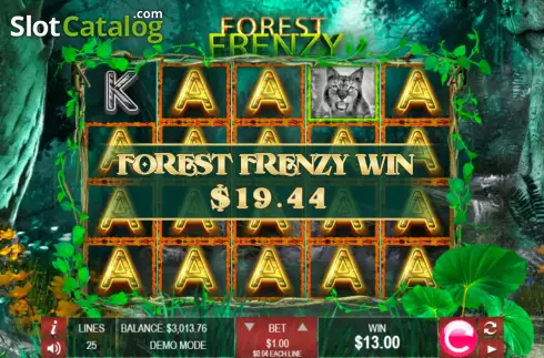 Οθόνη5. Forest Frenzy (Wager Gaming) Κουλοχέρης
