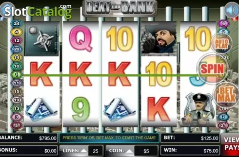 Οθόνη7. Beat The Bank Κουλοχέρης
