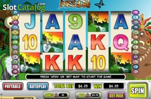 Οθόνη2. Jungle King (Wager Gaming) Κουλοχέρης