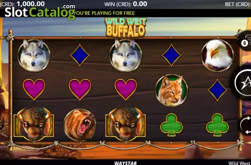 Οθόνη2. Wild West Buffalo Κουλοχέρης 