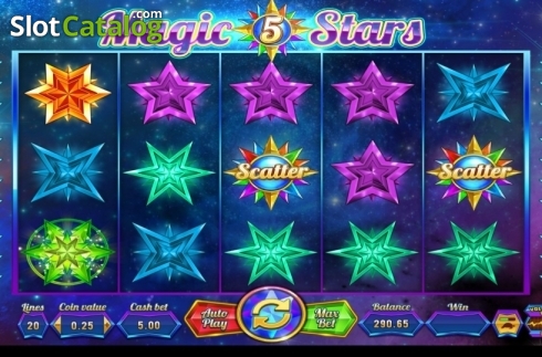 Οθόνη3. Magic Stars 5 Κουλοχέρης 