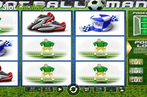 Οθόνη2. Football Mania (Wazdan) Κουλοχέρης 