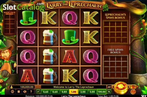 Οθόνη3. Larry the Leprechaun Κουλοχέρης