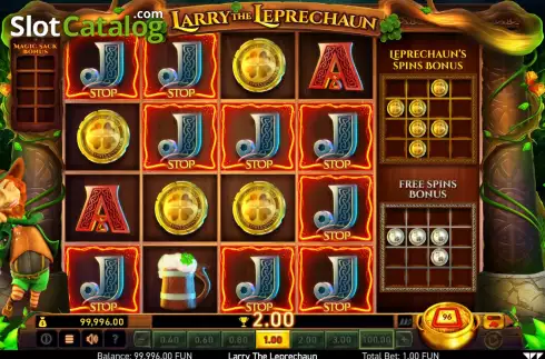 Οθόνη4. Larry the Leprechaun Κουλοχέρης