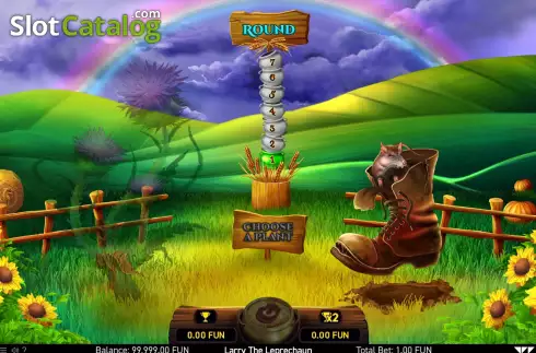 Οθόνη6. Larry the Leprechaun Κουλοχέρης