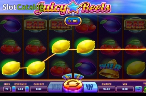 Οθόνη4. Juicy Reels Κουλοχέρης