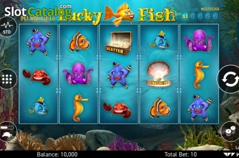 Οθόνη3. Lucky Fish (Wazdan) Κουλοχέρης 