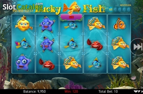 Οθόνη4. Lucky Fish (Wazdan) Κουλοχέρης 