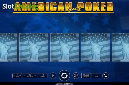 Οθόνη2. American Poker Gold (Wazdan) Κουλοχέρης