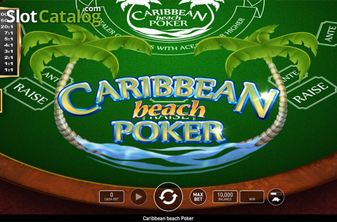 Οθόνη2. Caribbean Beach Poker (Wazdan) Κουλοχέρης