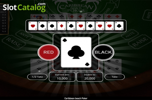 Οθόνη6. Caribbean Beach Poker (Wazdan) Κουλοχέρης