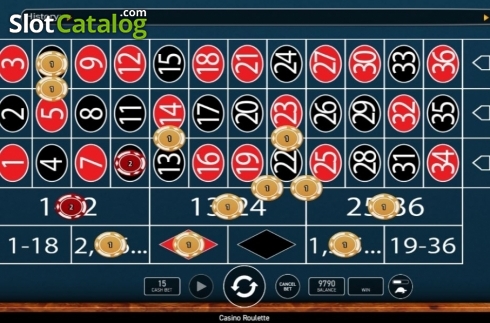 Οθόνη2. Casino Roulette (Wazdan) Κουλοχέρης 