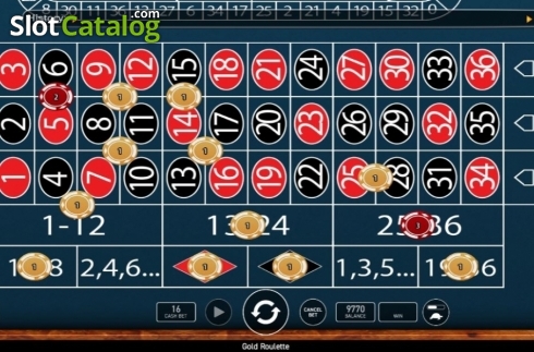 Οθόνη2. Gold Roulette (Wazdan) Κουλοχέρης