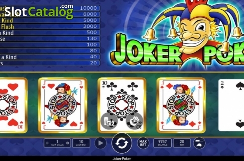 Οθόνη2. Joker Poker (Wazdan) Κουλοχέρης 